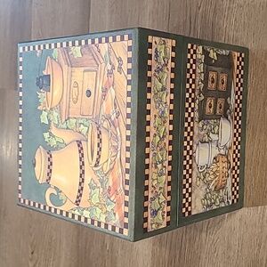Bobs Primitive Boxes Coffee and Tea Design. New